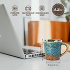 4 2 Oz Espresso Cups Set Of 2  Ceramic Coffee Mugs Demitasse Cups  Small Espr   