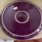 Denby Storm England 13 Inches  Blue Purple Stripe Serving Platter Rare Vintage