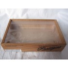 Excellent Condition Partaga s Humidor Tabaco Cigar Wood Box 1845 Stamped Etched 