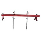 Engine Support Bar Engine Load Leveler 1100lbs Transmission W dual Hook Red