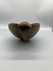 Papua New Guinea Carved Wooden Bowl 17 1 2 Inches Long