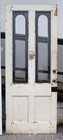 Reclaimed 36  Door With Dual Arched Windows  C  1890  Ned2664