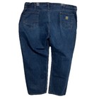Carhartt Men   s 52x30 Relaxed Fit Jeans 105119 H44 Deep Creek Blue Denim