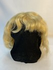 Antique Blonde Mohair Doll Wig Med large Size 11