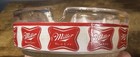 Vintage Clear Glass Round Ashtray Miller High Life Beer 3 5    