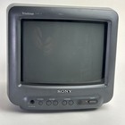 Sony Trinitron Gaming Crt  Tv 9  Kv-9pt20 Video Monitor   Ac dc Cords