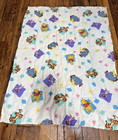 Vtg 90 s Disney Baby Crib Quilt Winnie The Pooh Friends Blanket Bedding Set