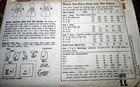  lovely Vtg 1960s Dress Sewing Pattern 16 36