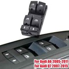 For  A6 2007-2015 Front Left Electric Window Lifter Control Switch Regulator