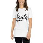 Bride White Short-sleeve T-shirt Bachelorette Party Wedding Gift S m l xl 2x 3x