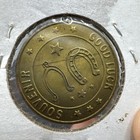 Extremely Scarce Astroworld Houston Texas Token Good Luck Souvenir Coin Closed    