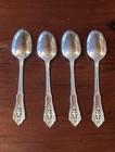  4  Wallace Rose Point Sterling Silver Spoon 6    Long
