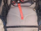 Bob Revlution Flex 2016  Sngle Stroller Fabric Seat Cloth Gray Black Replacement