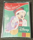 Vintage Disney Mickey Mouse Holiday Greeting Cards  10 Pack With Envelopes
