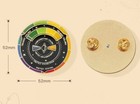 Artist s Color Wheel Enamel Pin The Spinning Wheel Moves Brooch Pin Gift For Art