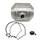Jsd 3 75 Gallons 10 x12  Aluminum Spun Round Gas Tank Fuel Cell Tank Center