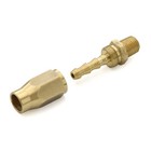 Fast Fix 1 4  Air Hose Assembly Repair Fitting - 1 4  Mnpt Fixed