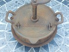 Cast Iron Baking Coffeeroaster Chestnut Pan Mold Bundt Cake Antique Rare
