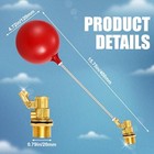 3 4 Inch Stainless Steel Float Valve For Water Tank And Trough  Heavy Duty 