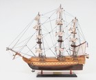 Uss Constitution Small Ship Model Handmade Wooden Ship Fully Assembled