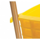 Rubbermaid Commercial Fg757788yel 8 3 4 Gal Wavebrake Down Press Mop Bucket And