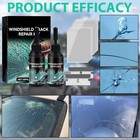 2pcs Windshield Crack Repair Kit Liquid 2025 New Car Windshield Crack Repair    