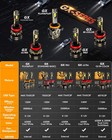     gx Plug play Series 30000lm 120w Led Headlight Bulbs 6500k Cool White