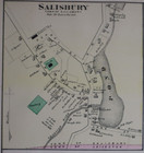 1871 Plat Map   Salisbury  Leicester  Hancock Townships  Addison Co   Vermont