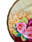 Beyer And Bock Prussia Porcelain Plate Decorated With Roses- 8 5 