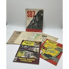 Vintage Railroad Model Craftsman Rail Magazine Lot Train Brochures Pamphlets
