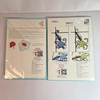 Juya Paper Quilling Strips Lot Of 7 Asst Colors   2 Patterns Daisy Flower Card