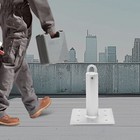 Modern Iron Roof Anchor Concrete Anchor Silver For Exterior Or Indoor Use New