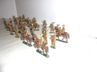 Lead Ww1 Lot Of Army Soldiers And Horsemen From The Thirties Barn Find