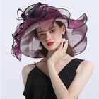 Derby Church Sun Hat Cocktail Tea Party Fedoras Bridal Wedding Dress Formal Hats