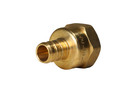 10 Pc  1 2  Pex X 1 2  Female Npt Threaded Adapter Brass Crimp Fitting Lead Free