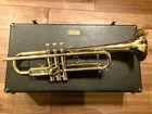 Getzen Eterna 900s Bb Trumpet Silver Plated Ml Bore Used With Case