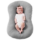 Muslin Baby Lounger Cover Compatible With Snuggle Me Lounger  Infant Lounger    