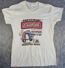 Vtg 1976 Nhra Us Nationals Drag Racing Participant Indianapolis Edelbrock Shirt
