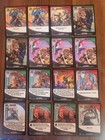 Lot Of 105 X-men Trading Card Game Cards 2000 Wizards Marvel Zb1