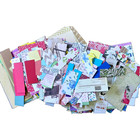 4 Lb  Lot Of Craft Paper Scrapbook Junk Journal Mixed All Colors   Sizes Qsh