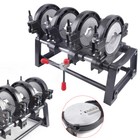 Manual Piping Pipe Fusion Welder 4 Clamps Hdpe Pp Pe Butt Fusion Welding Machine