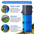4-in-1 Internal Aquarium Fish Tank Filter Submersible Water Pump 800l h Oxygen