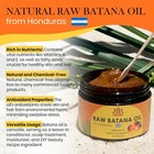Batana Oil Organic For Hair Growth 4 Oz - 100  Raw Pure Batana Oil From Honduras