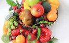 Huge Assortment Faux Fruit   Vegetables Table Decor Fake Food