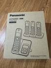 Panasonic Kx-tgd864w Cordless Phone System 4 Handset Dect 6 0 Bluetooth Open Box