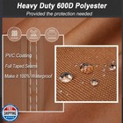 Nettypro Gas Bbq Grill Cover 52 Inch 2-3 Burner 600d Heavy Duty Waterproof Ou
