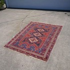 4 2 X 5 6 Vintage Persian Wool Rug  handknotted 