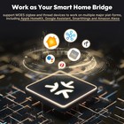 Moes Matter Zigbee Gateway Smart Hub Support Tuya Siri Homekit Smartthings Alexa