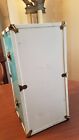  Doll Trunk--vintage--1960 s--1 Owner--cass Brand-large--blue   White