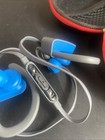 Beats By Dr  Dre Powerbeats2 Earbud Headphones Gray Blue  See Description